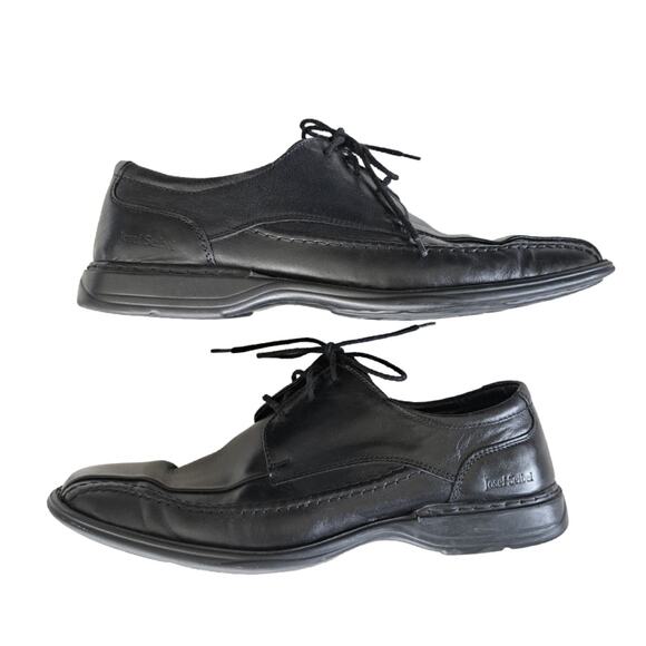 Josef Seibel Lace Up Oxford Comfort Shoe Men\'s Size 9.5 - 10 Black Work main image 6